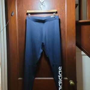 Adidas Essentials Black Logo Leggings – NWT, Size M